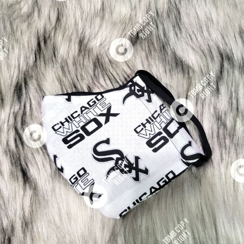 White Sox Face Mask Child Size